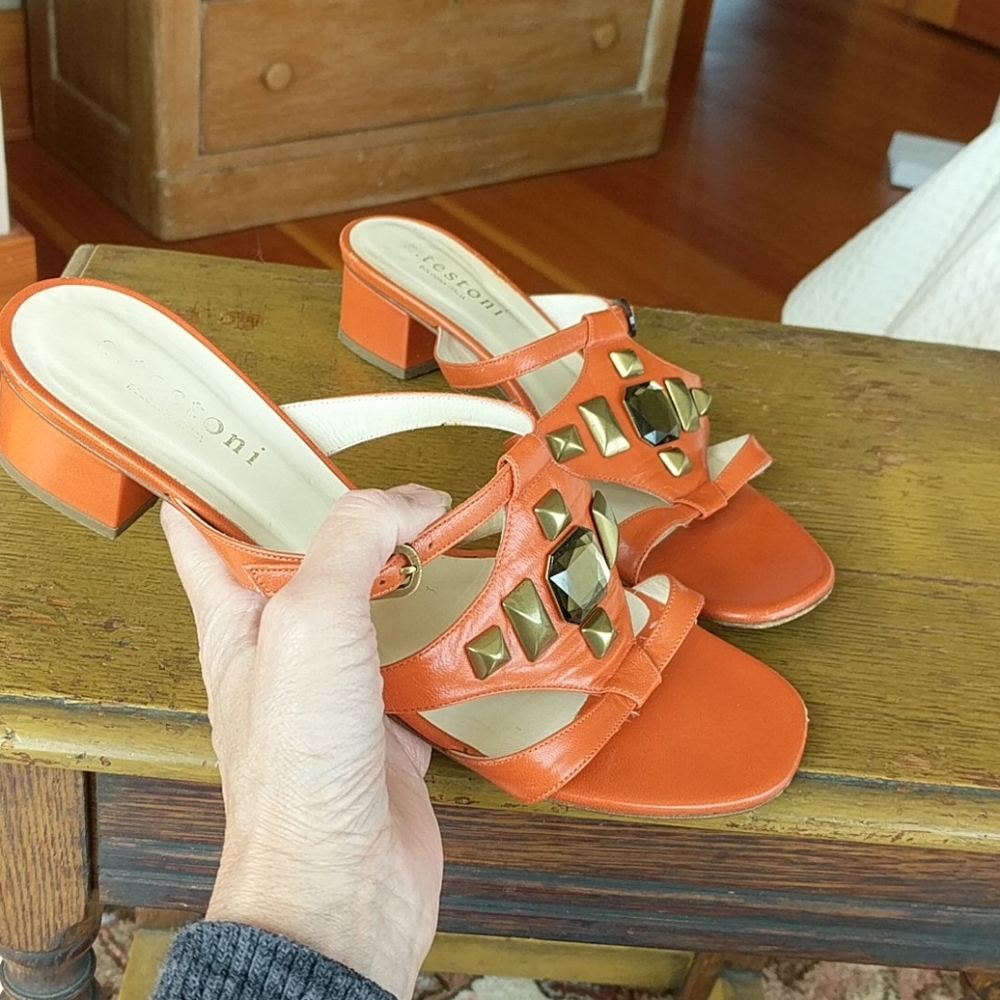 A. TESTONI SANDALS! 👡👡👡👡 - Picture 5 of 17
